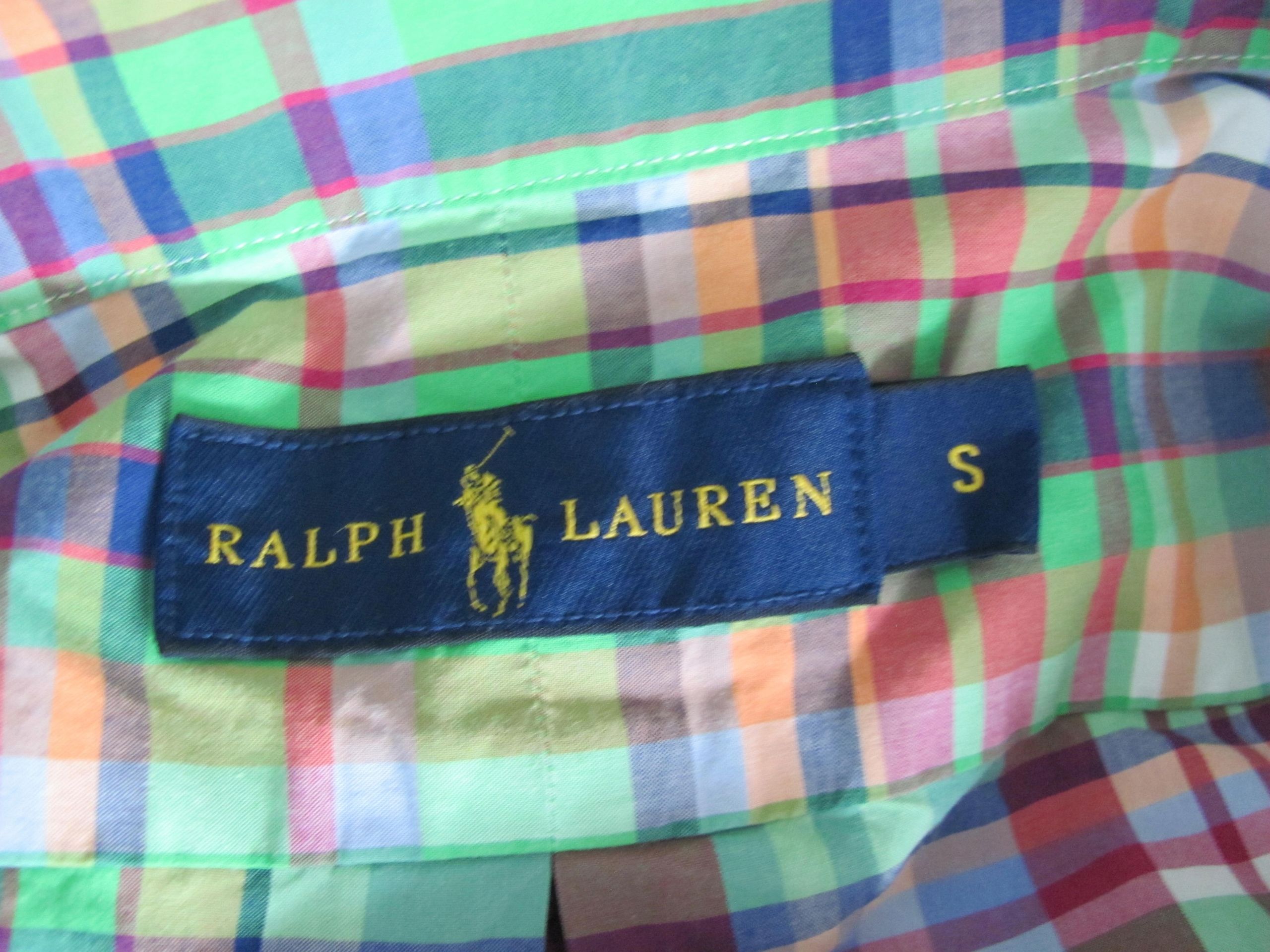 Ralph Lauren Super Koszula Męska Kratka S Bdb Stan