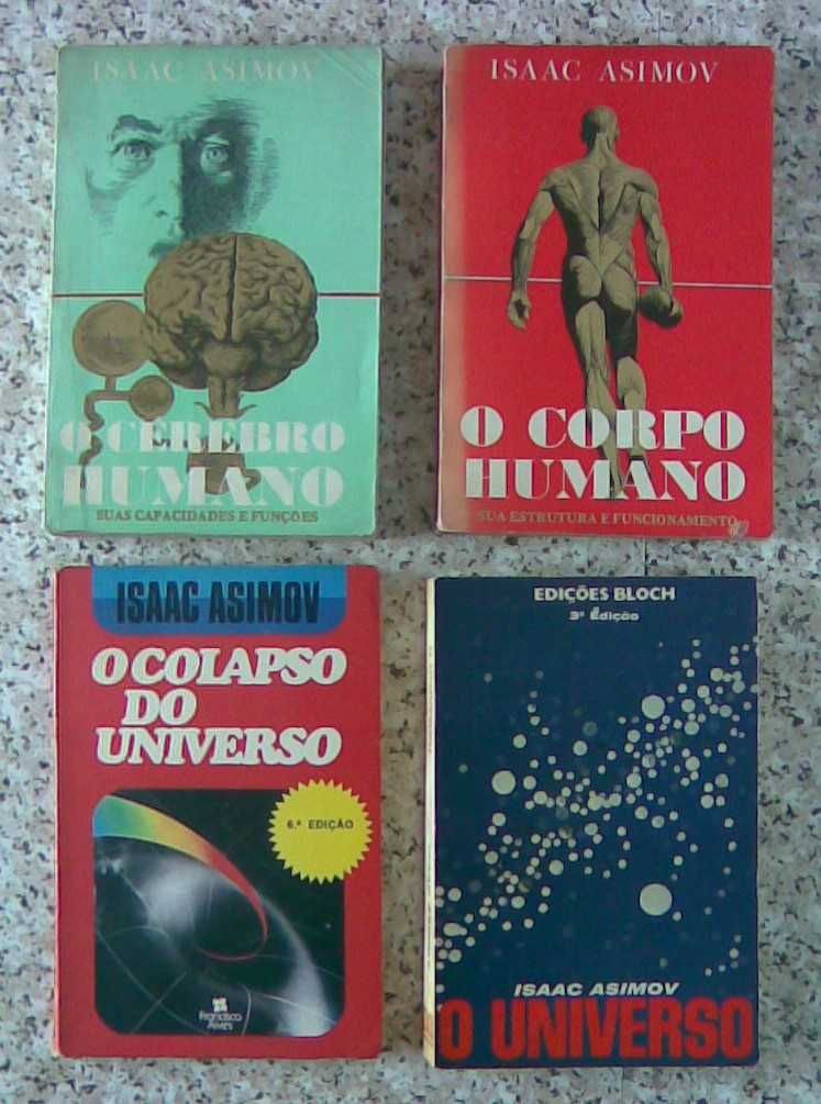 Isaac Asimov - 25 livros - venda individual