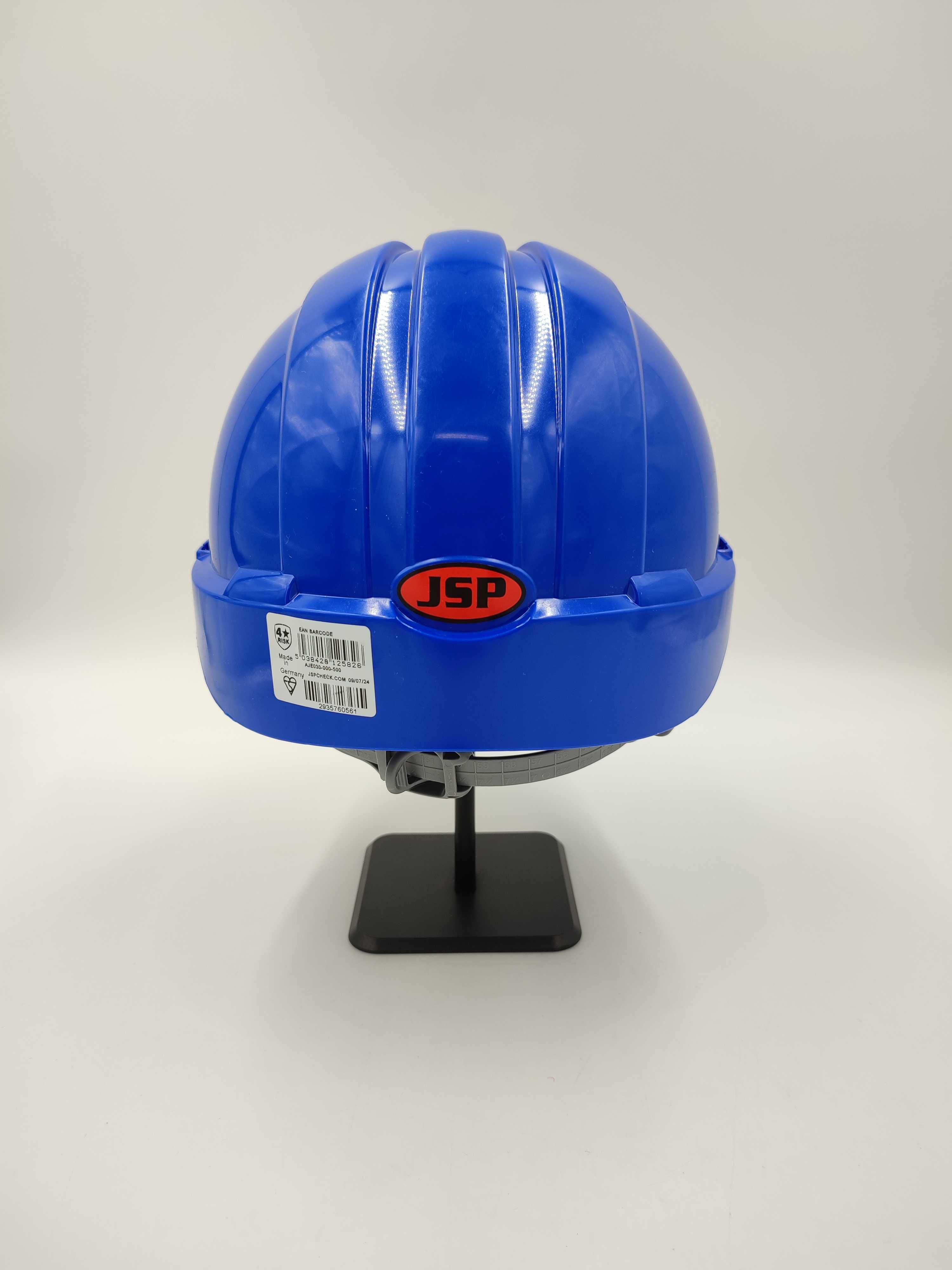 JSP EVO2 Kask budowlany ochronny BHP niebieski