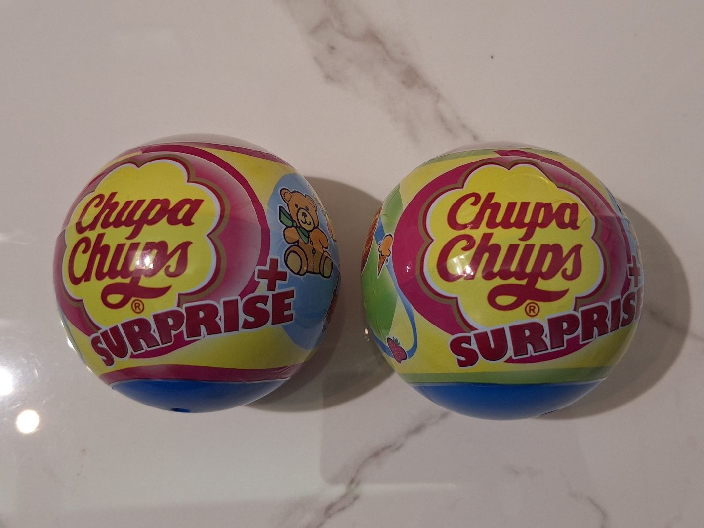 Duża kula Chupa Chups Suprise lizak + zabawka