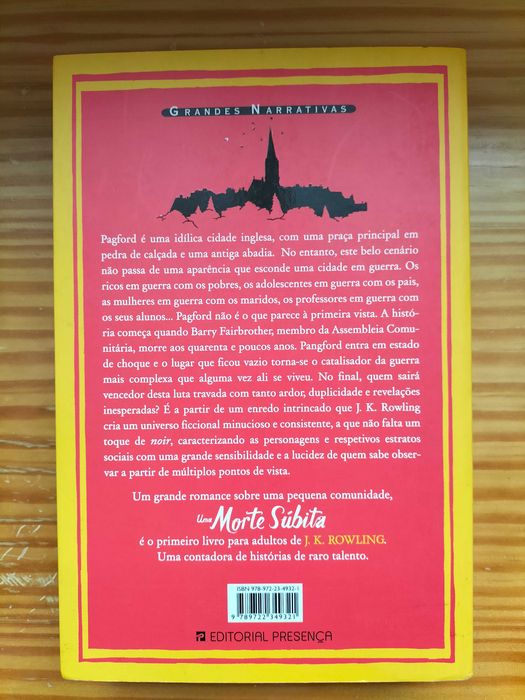 Uma Morte Súbita - J.K. Rowling