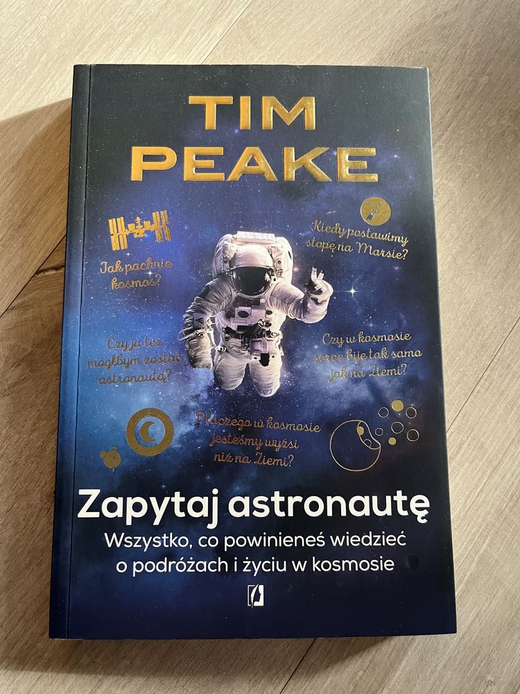 Książka „Zapytaj astronautę” Tim Peake