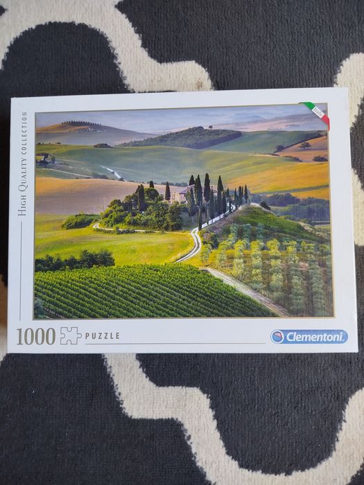 Puzzle Clementoni 1000 kompletne Tuscany