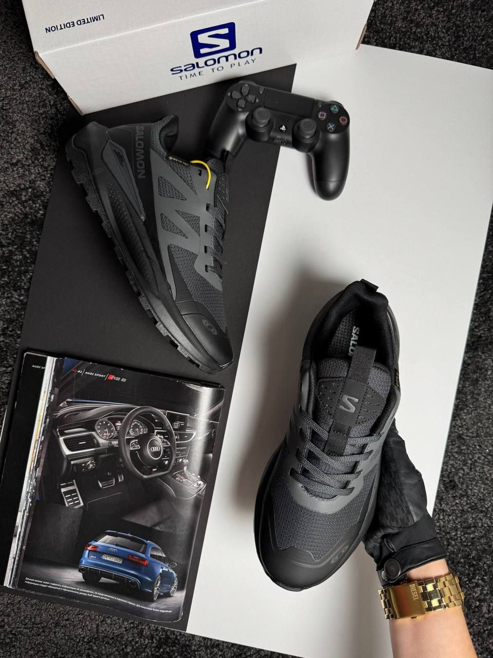Кросівки чоловічі осінні Solomon Elixir Activ GTX 41-46р Gore-Tex