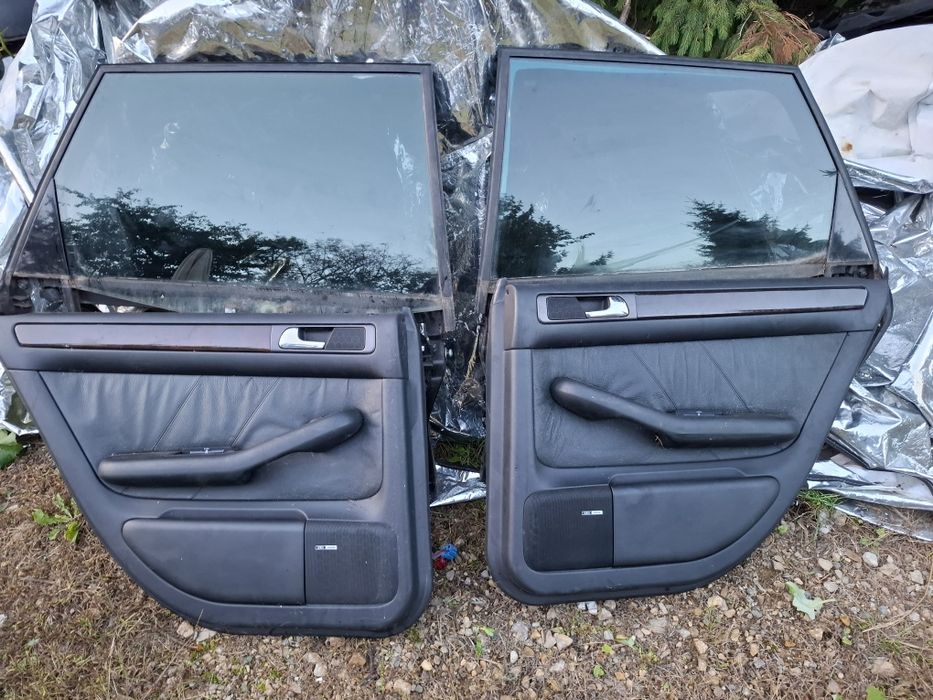 Audi A6 C5 RS6 Avant S6 Kombi Bose Skóra Boczki Drzwi Listwa Szyba x2