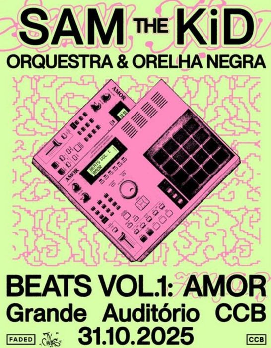 Bilhete Sam the Kid com Orquestra Orelha Negra 1/11