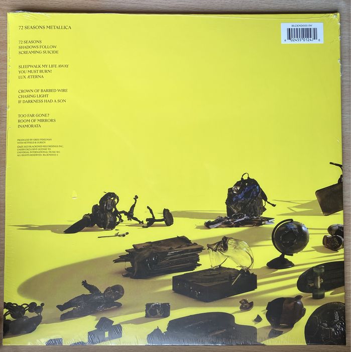 Metallica, King Diamond, Type O Negative, Sodom, Testament LPs