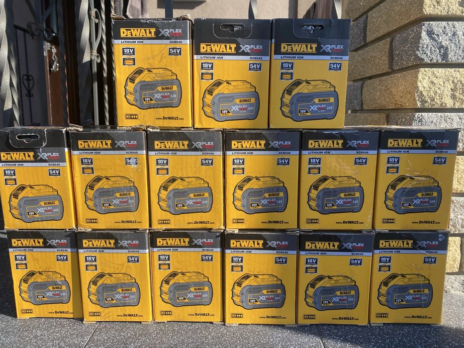 Акумулятори Dewalt, dcb546,dcb547,dcb548, dcb115,dcb116,dcb118