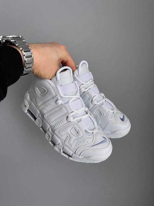 Кроссовки Nike Air More Uptempo Triple White 36-45 Хит Сезона! Купить!