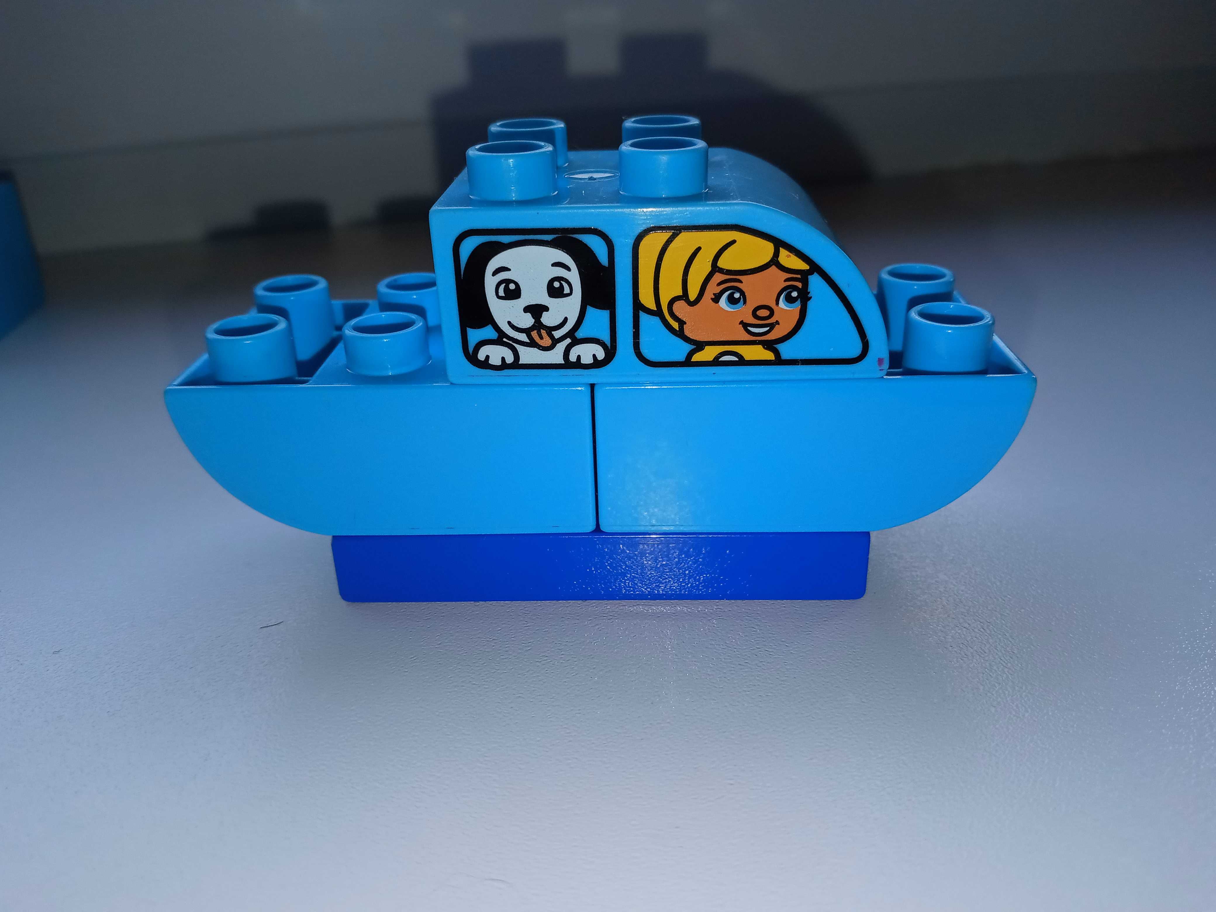 Lego duplo 10849 samolot, łódka