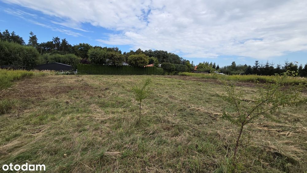 Działka 1020m2 dostępne media woda, prąd, kanalizacja