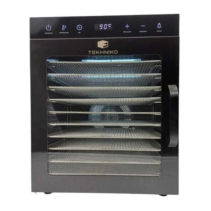 Дегідратор професійний Tekhniko DH-08H-BK чорний (8 лотків, 30*28 см)
