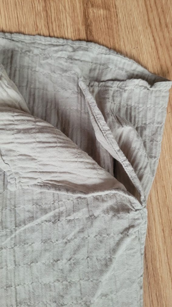 H&M sukienka  muslinowa koszulowa M
