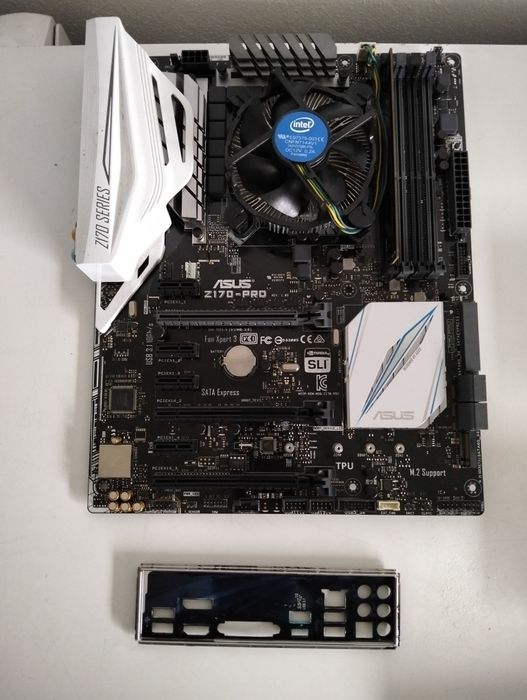 Asus z170+i5 7400 +ddr8g