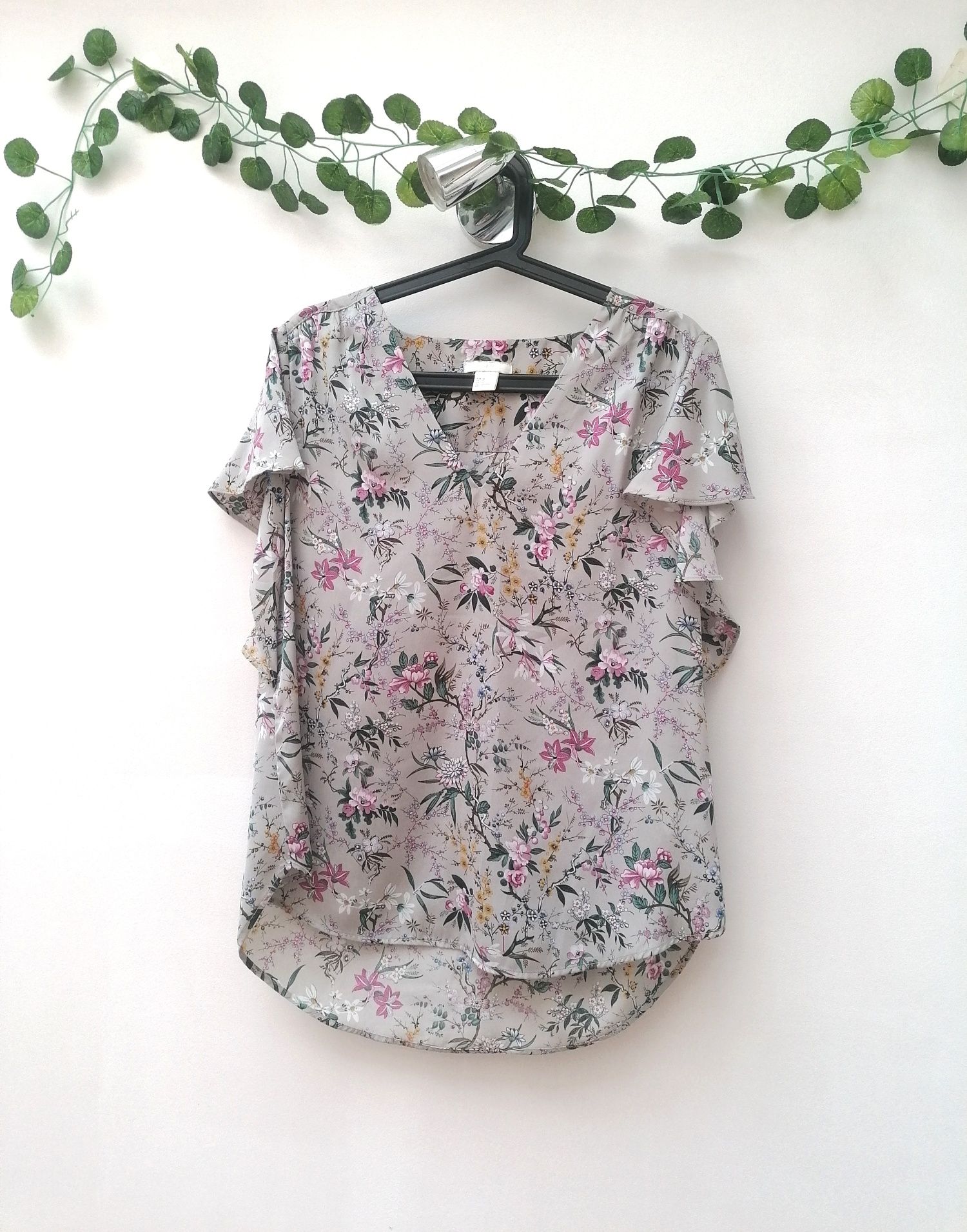 Blusa Cinzenta Florida