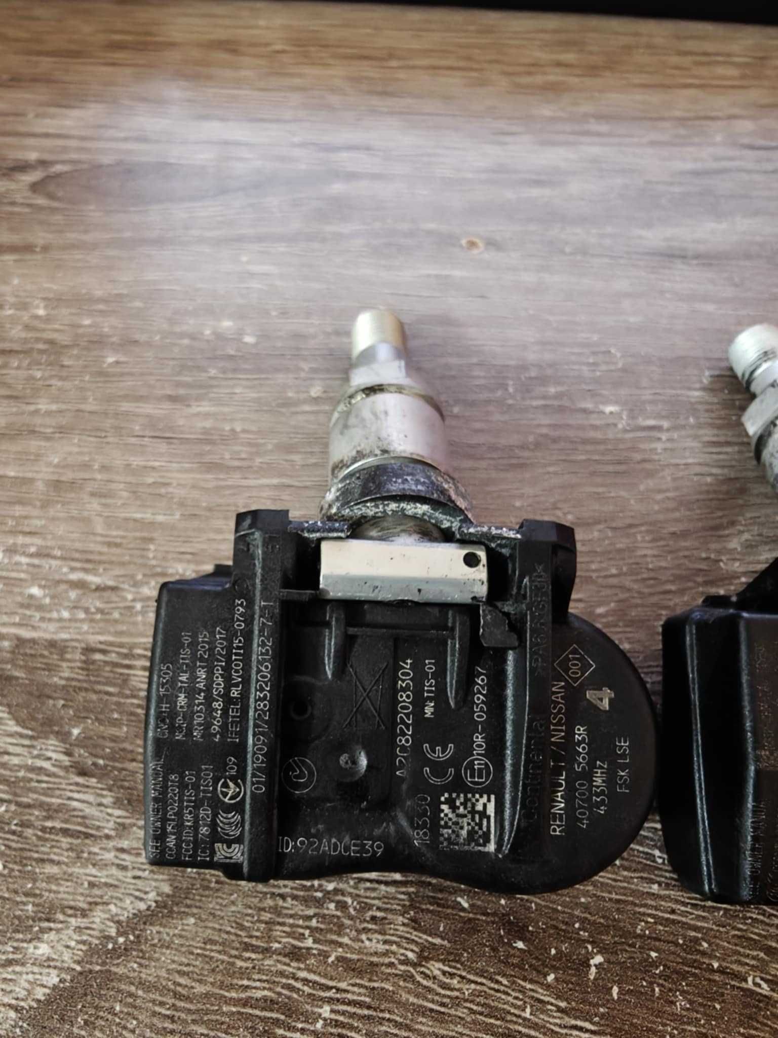 Czujniki ciśnienia opon TPMS Renault Megane 4 GT