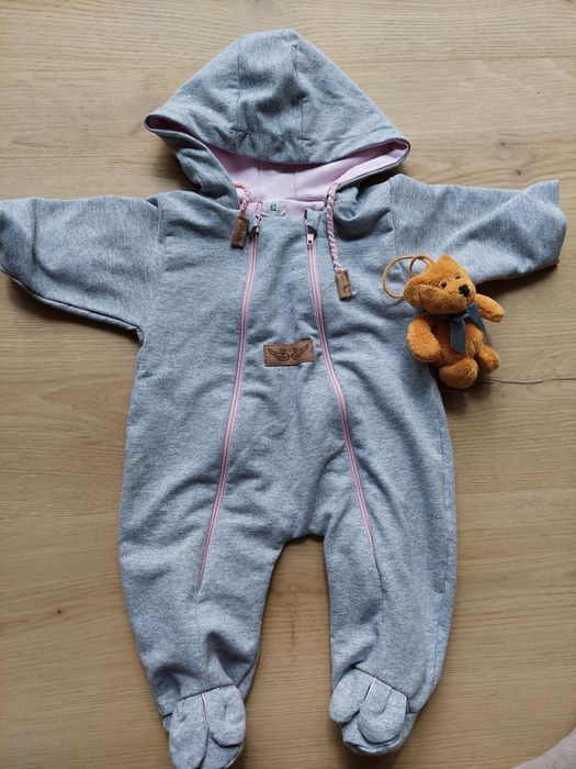 Kombinezon bawelniany dwuwarstwowy dresowy wiosna lato jesien