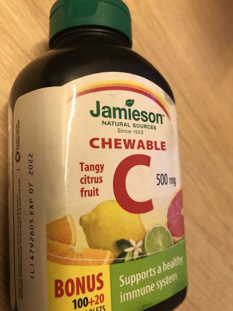 JAMIESON witamina C 3 szt exotic, citrus fruit, Orange