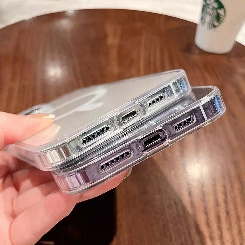 Чехол MagSafe для iPhone 11-16 Pro Max | Clear Case | Силіконовий