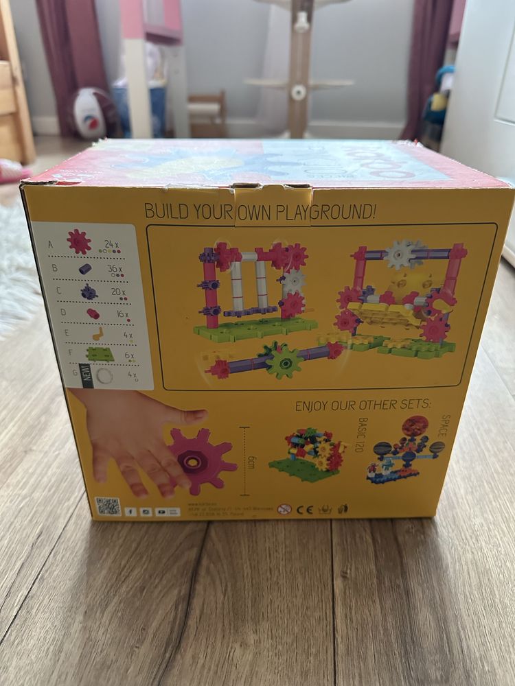 Korbo Pink i Animals klocki