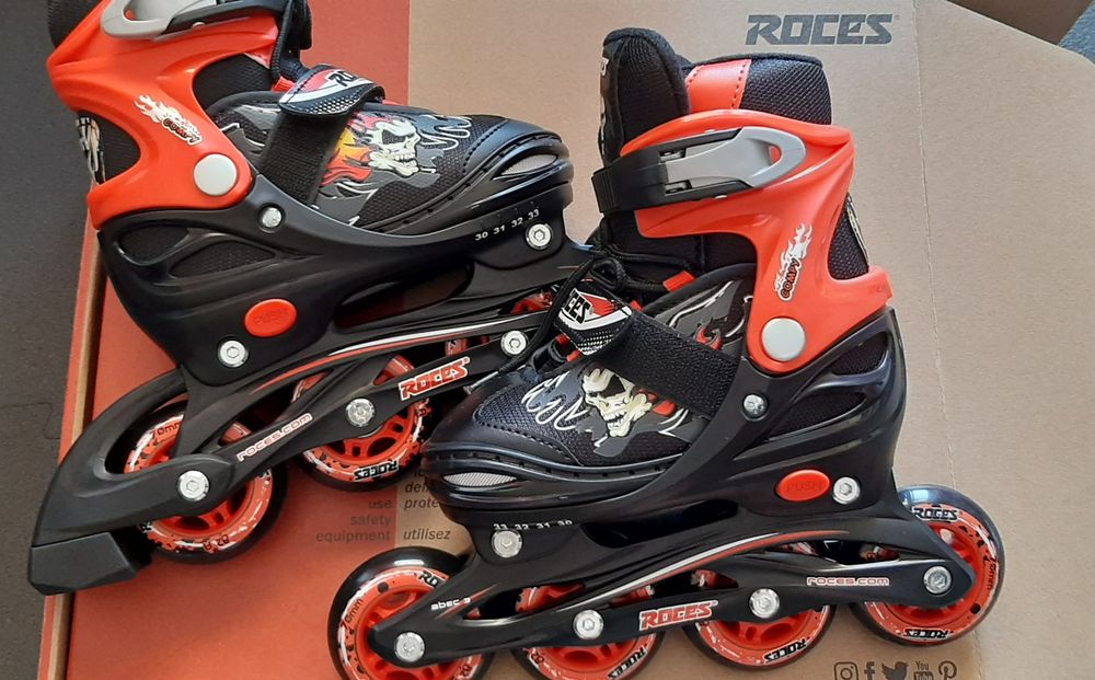 Patins em linha Extensíveis Novos - Roces 6.0