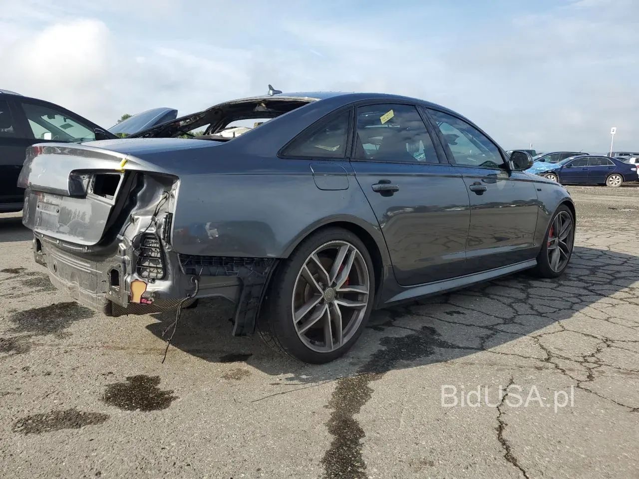 Audi S6 pali jeździ PREMIUM PLUS - KUPIONY w transporcie do Polski