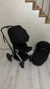 Cybex priam 3.0 deep black 2в1