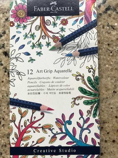 Faber-Castell kredki akwarelowe ART GRIP AQUARELLE 12  op. metalowe