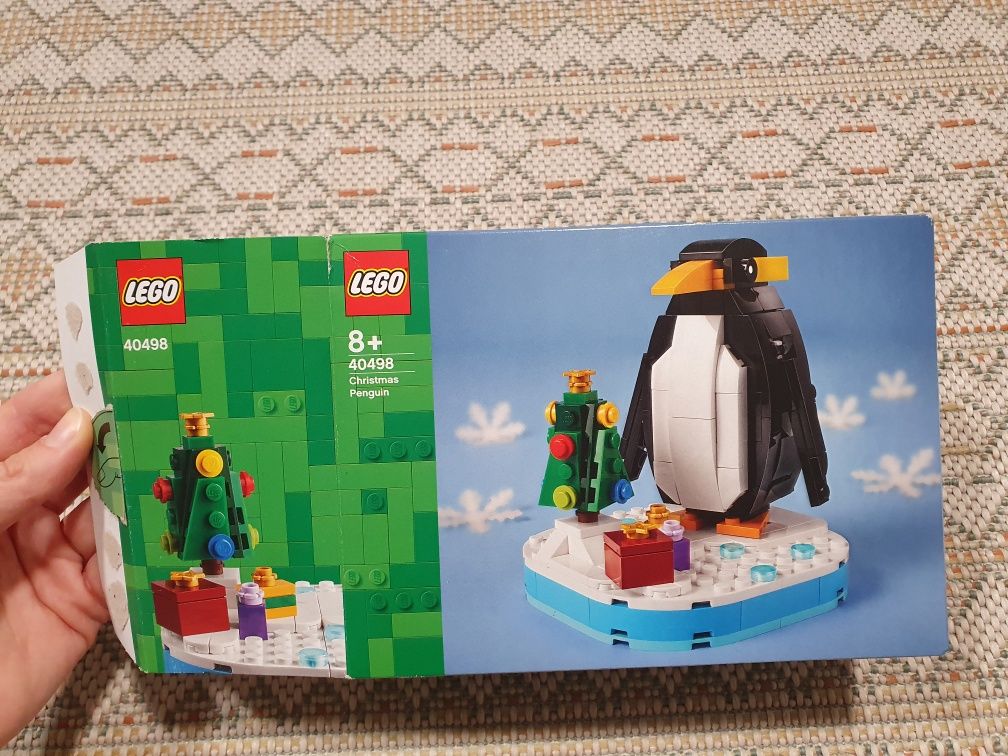 Pudełko Lego 40498 Świąteczny pingwin