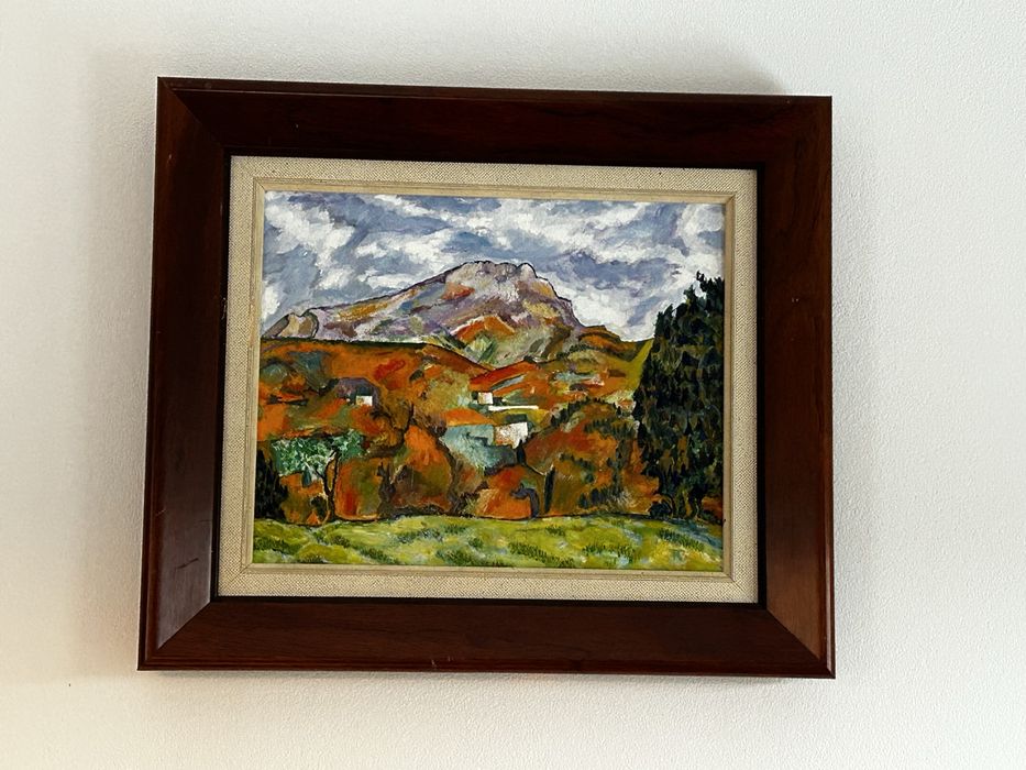 Obraz “La Montagne Sainte-Victoire” – Robert Tauriac, 2000 r.