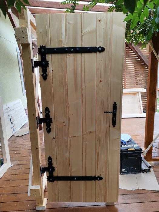 Drzw ocieplanei 65mm domków drewnianych gospodarcze piwnicze