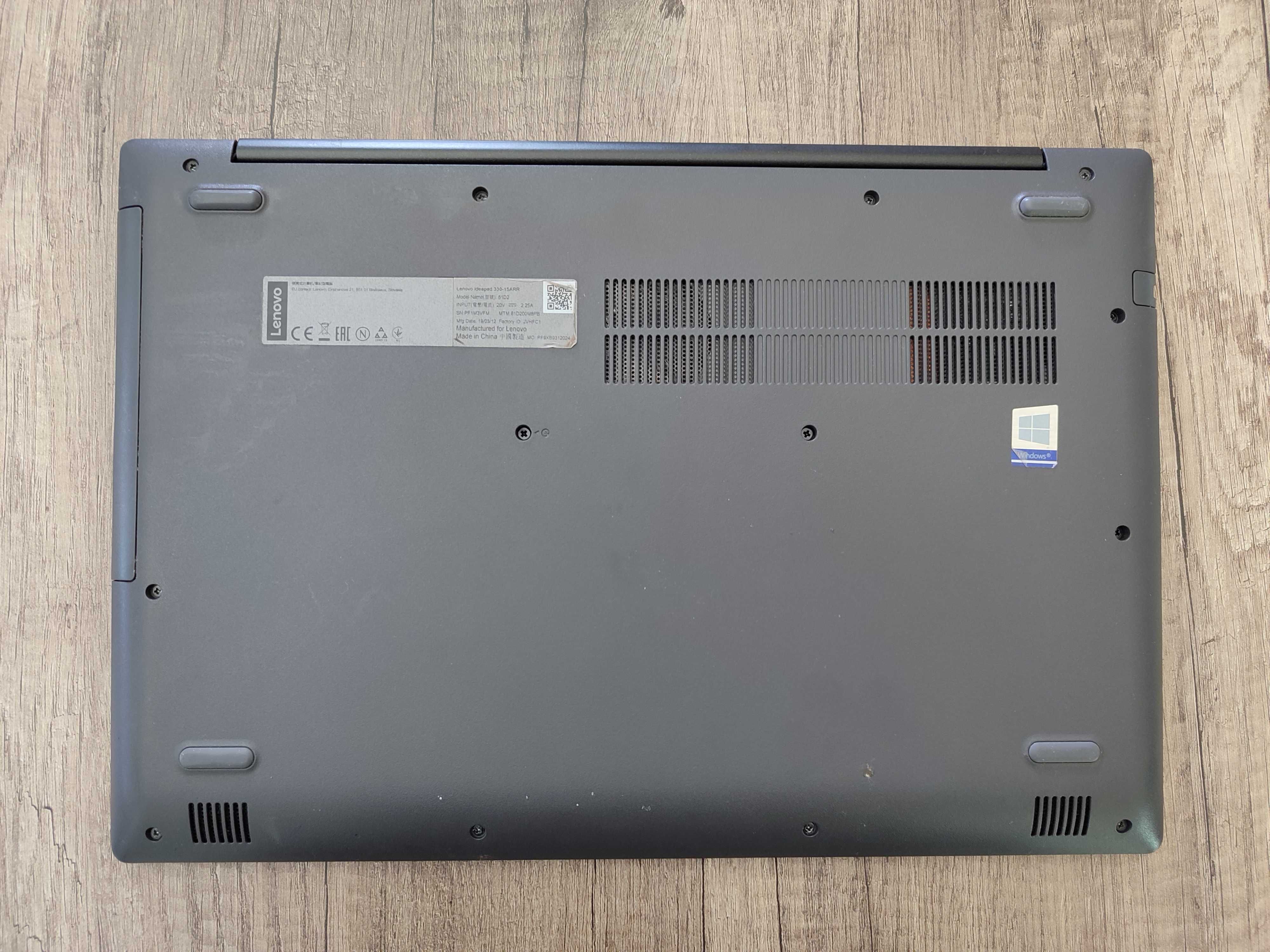 Lenovo ideapad 330-15ARR Ryzen5/8GB DDR4/SSD/ Win10