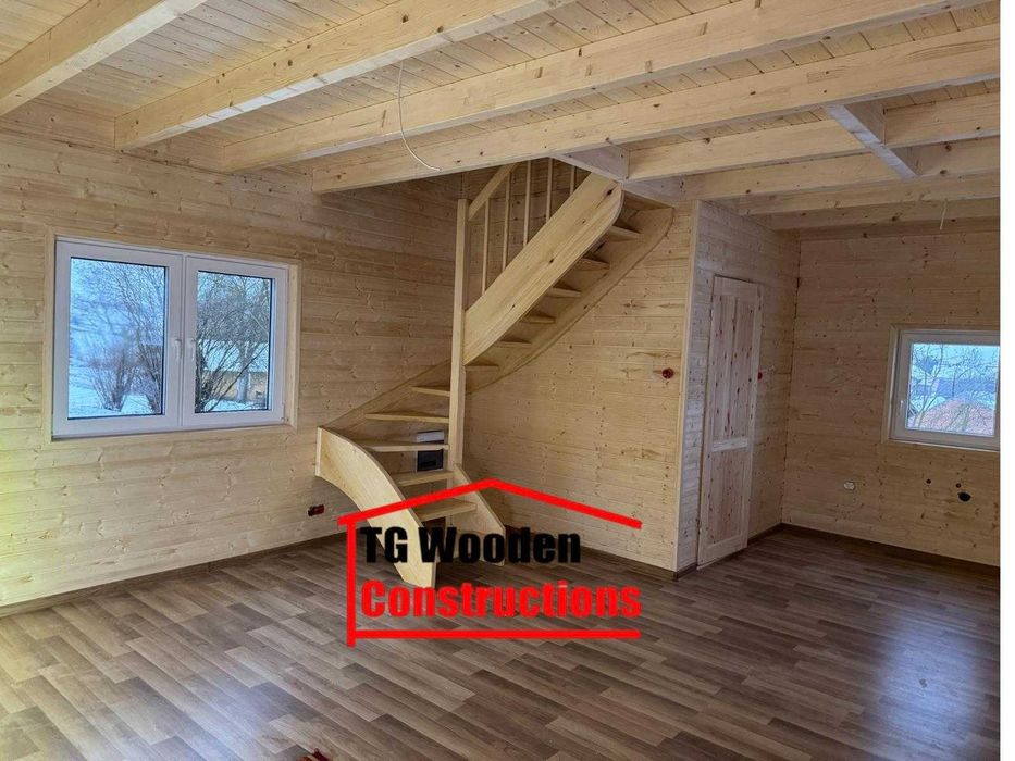 Dom szkieletowy całoroczny drewniany 67m2 Stan deweloperski !!!