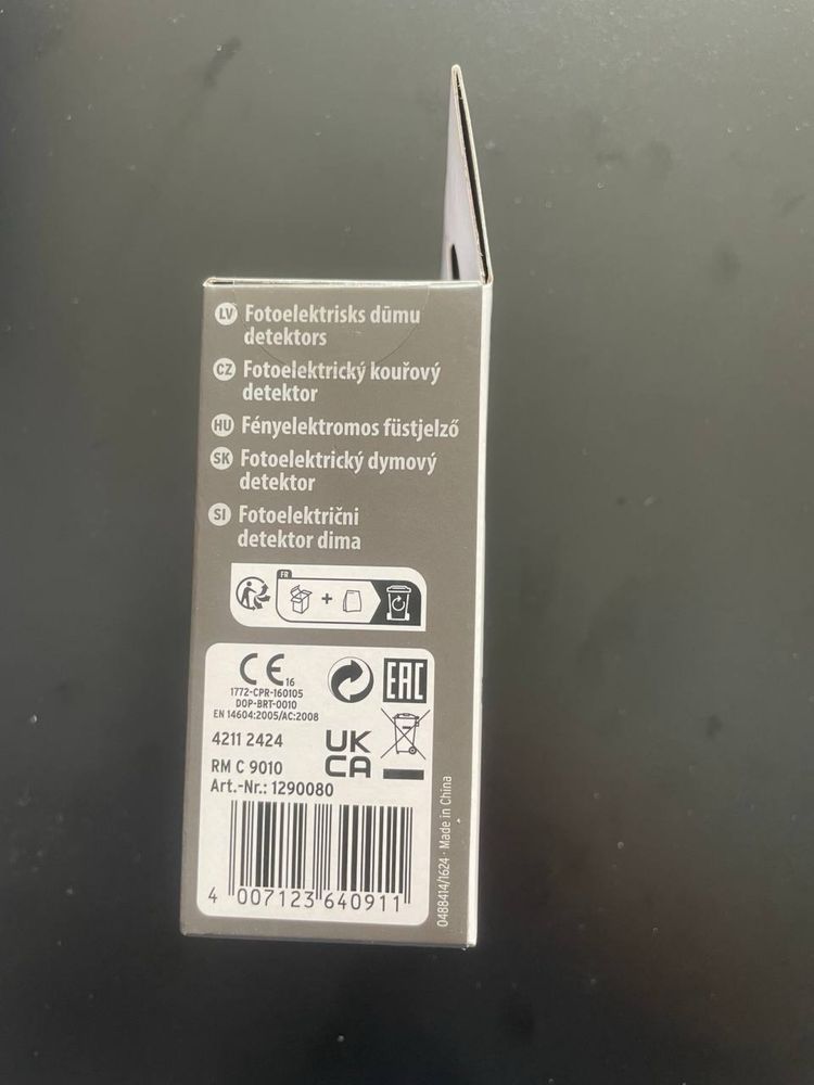 Brennenstuhl® RM C 9010 побутовий пожежний датчик диму
