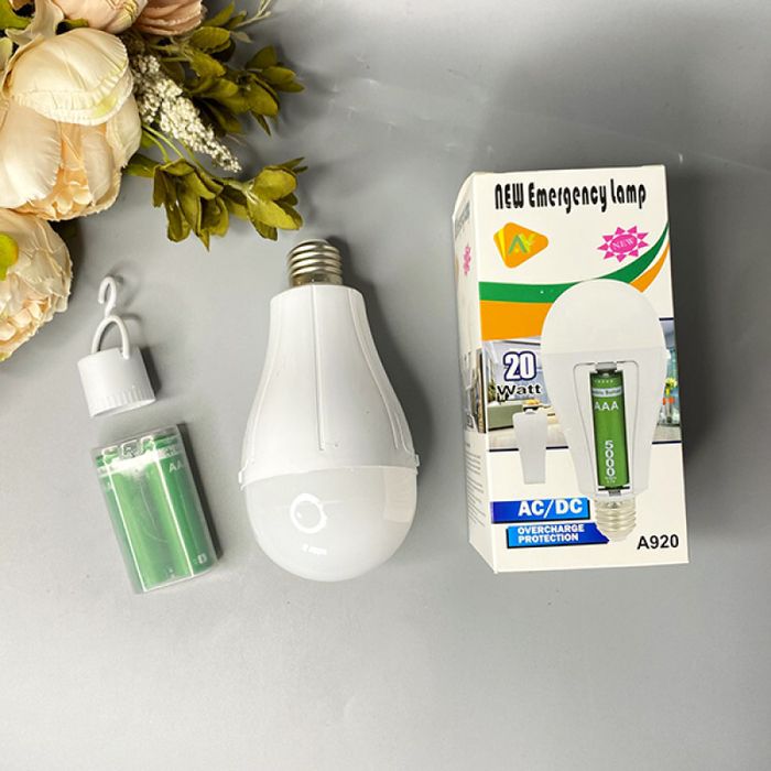 Світлодіодна аварійна акумуляторна Led лампа 20W 6500К E27