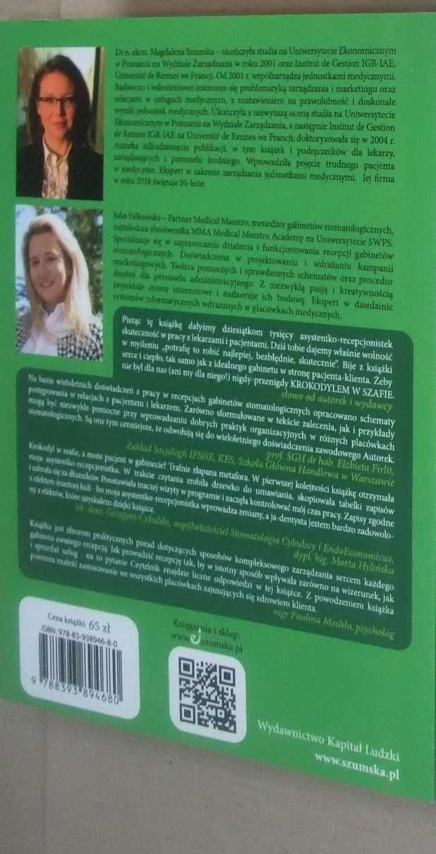 Krokodyl w szafie czyli ułóż sobie gabinet dla recepcjonistek unikat