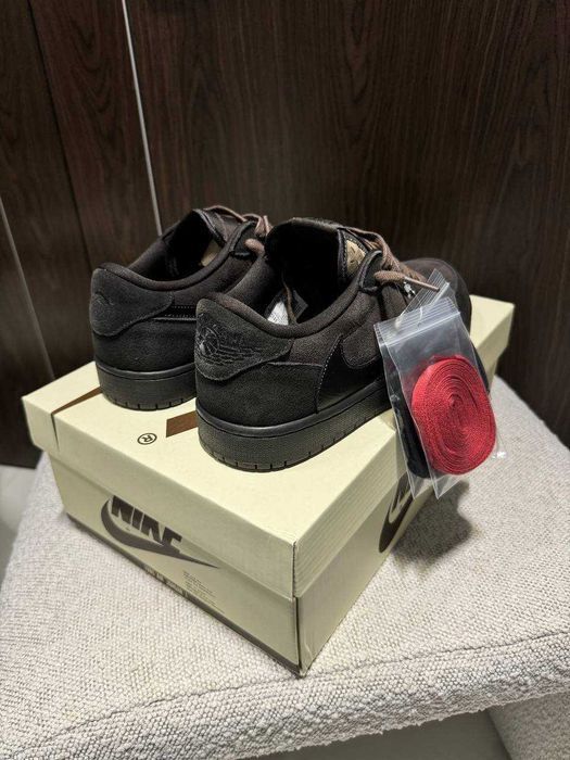 Кросівки Nike Air Jordan Low x Travis Scott Brown premium