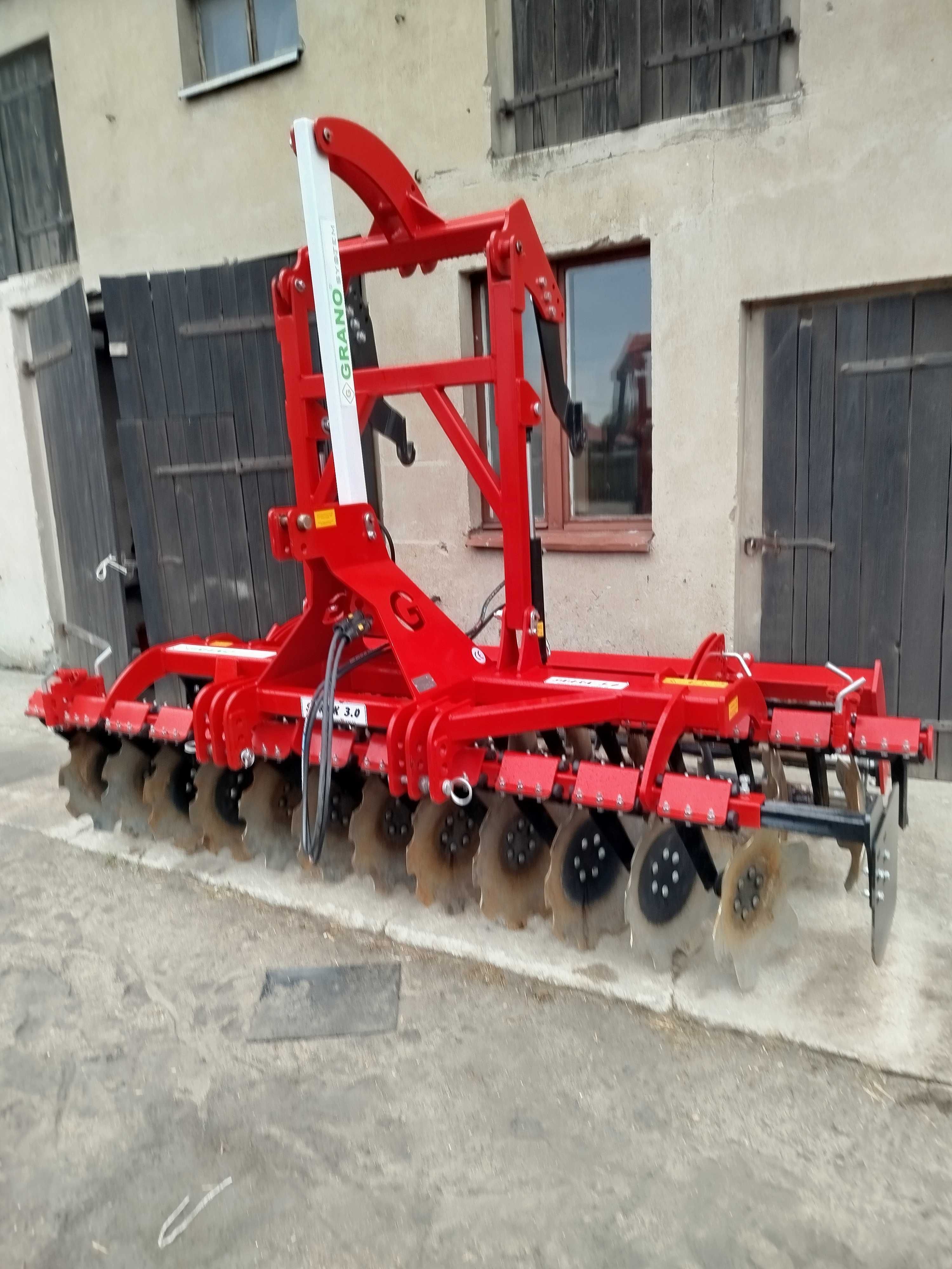 Agregat talerzowy Grano System  SHARK SH 3.0  Jak nowy