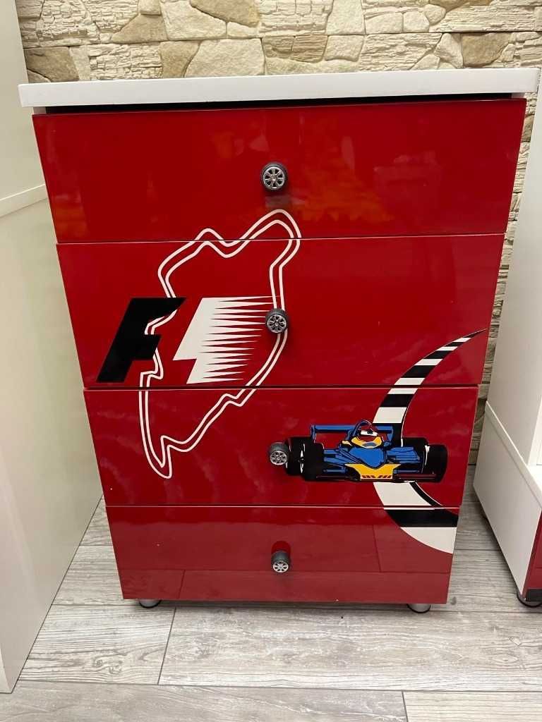 Signal Zestaw komplet mebli dziecięcych Kacper ( Formuła 1 F1 )