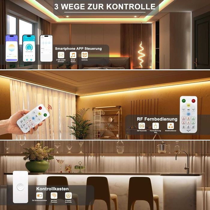 Nowa taśma LED / lampka / światełko / 3m / 4000K / PAUTIX !9317!