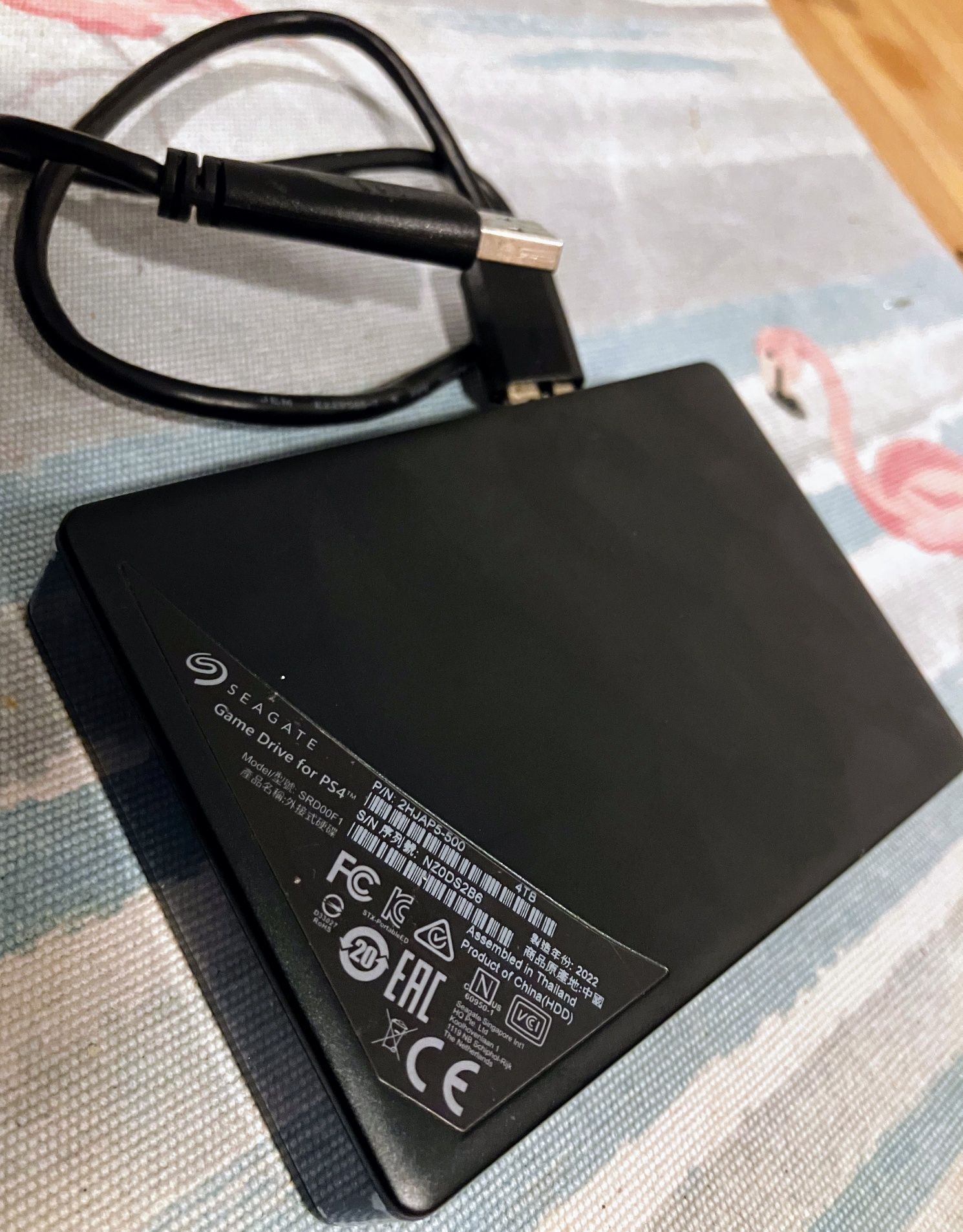 Seagate Game Drive PS4 PS5 4TB Dysk Zewnętrzny dla konsoli i nie tylko