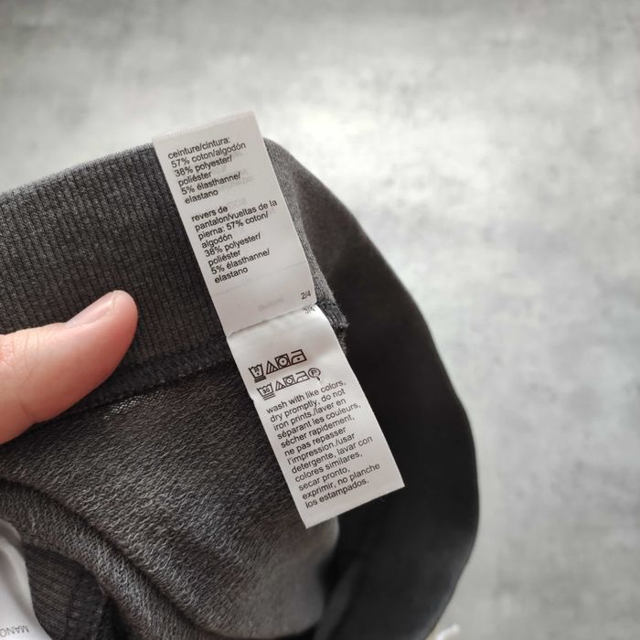 MĘSKIE Spodnie Dresy Dresowe Szare Duże Logo PREMIUM Calvin Klein CK