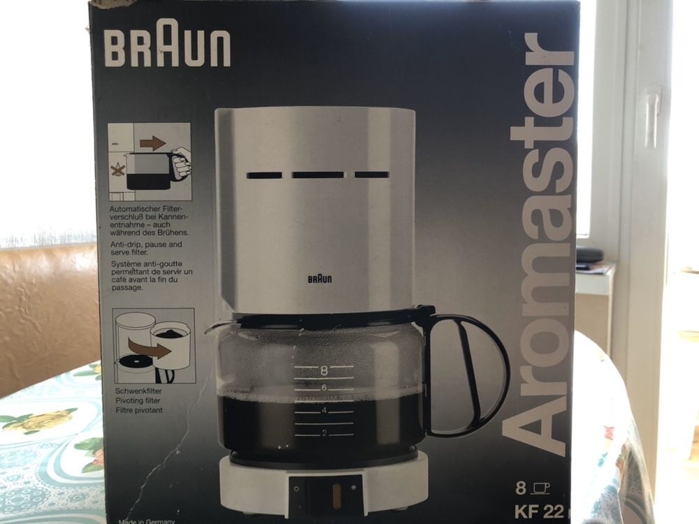 Продаю капельную кофеварку Braun