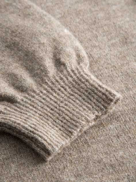 Sukienka dzianinowa z golfem ORSAY Beżowa r. 34 XS święta NOWA