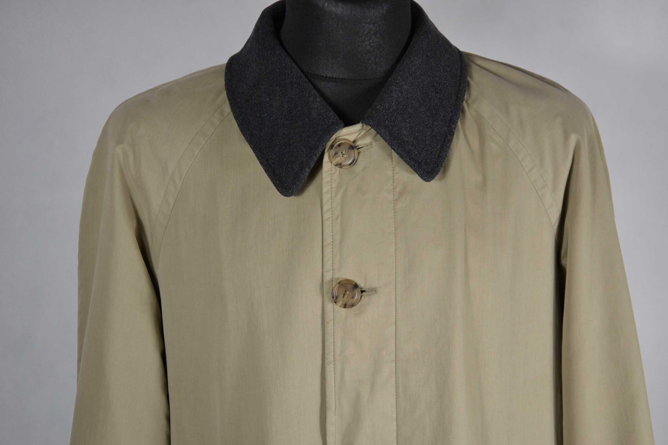 HUGO BOSS Midget Trench Płaszcz Męski 46 Oryginalny Super Stan Bawełna