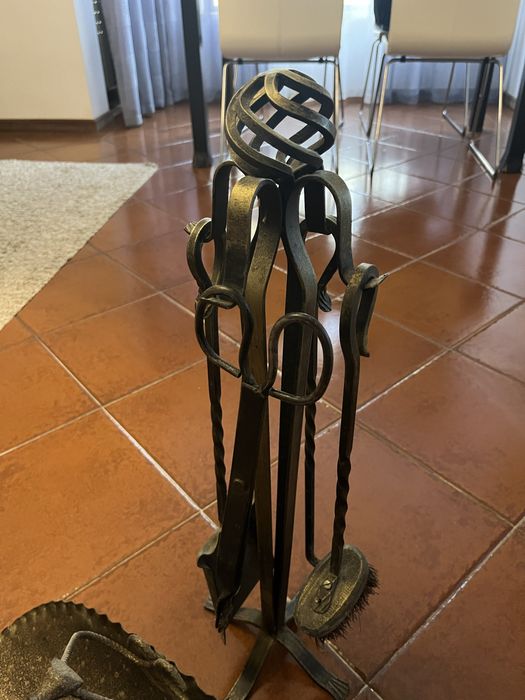 Conjunto para lareira