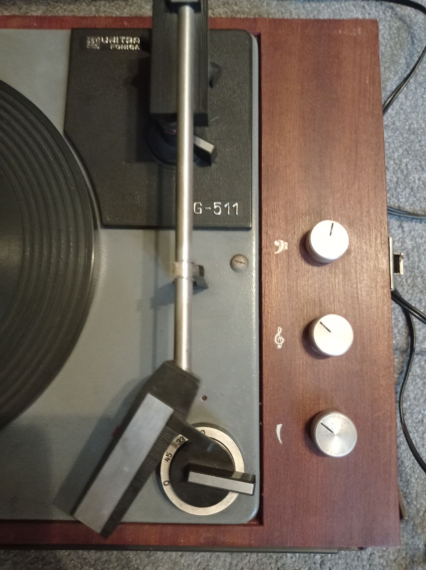 Gramofon Unitra WG 511