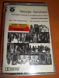 Gershwin Błękitna rapsodia,Amerykanin w Paryżu kaseta magnetofonowa.