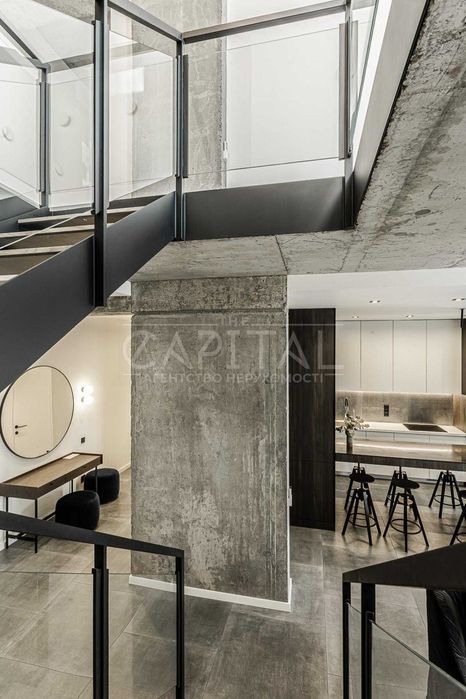 Пентхаус Вашей мечты! Стиль LOFT, вид на Днепр и огромная тераса! RENT