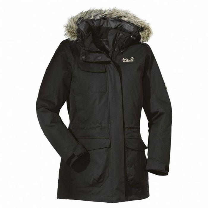 Женская парка куртка утеплена Jack Wolfskin